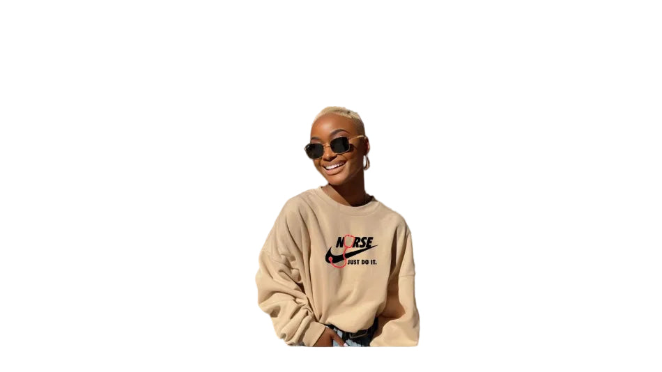 Nurse Just Do It Crewneck