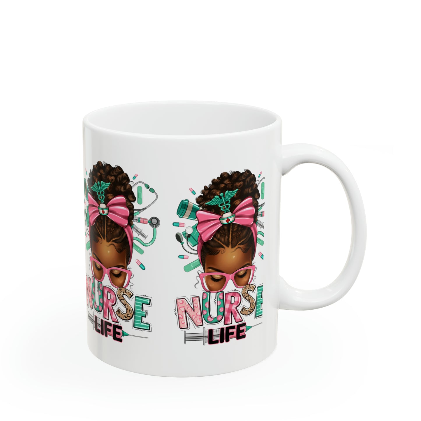 Nurse Life Ceramic Mug, 11oz