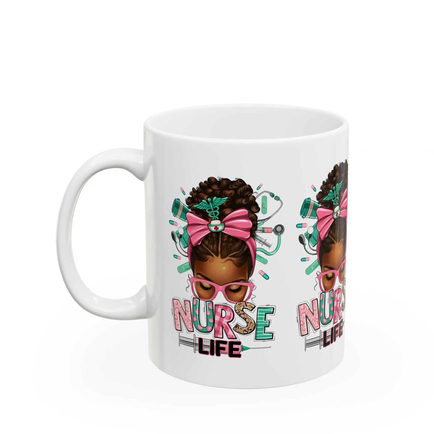 Nurse Life Ceramic Mug, 11oz