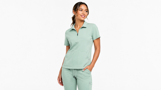 The Turquoise Turtle  Scrub Set